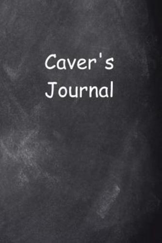 Caver's Journal Chalkboard Design