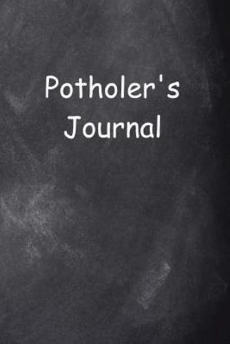 Potholer's Journal Chalkboard Design