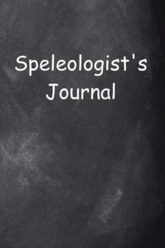 Speleologist's Journal Chalkboard Design