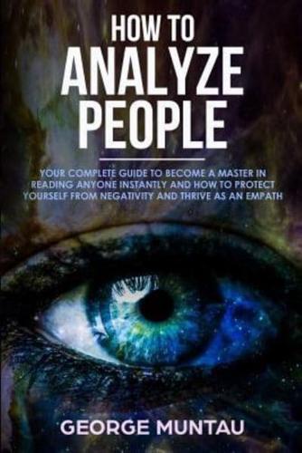 How to Analyze People