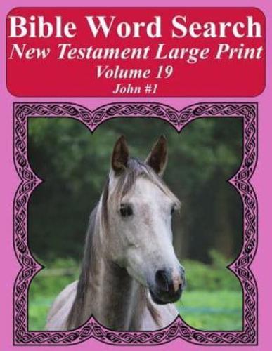 Bible Word Search New Testament Large Print Volume 19