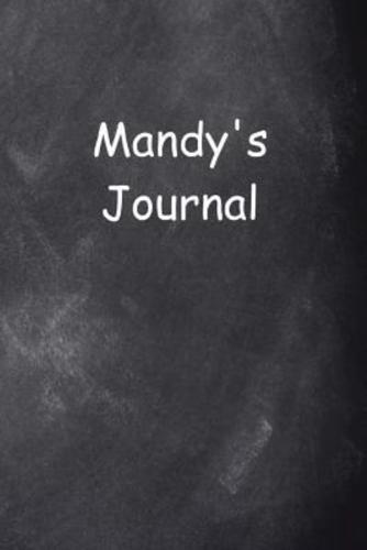 Mandy Personalized Name Journal Custom Name Gift Idea Mandy