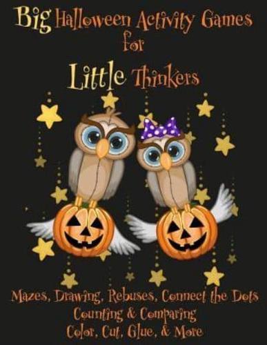 Big Halloween Activity Games for Little Thinkers