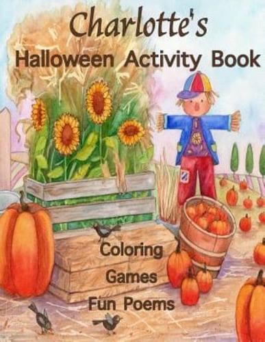 Charlotte's Halloween Activity Book