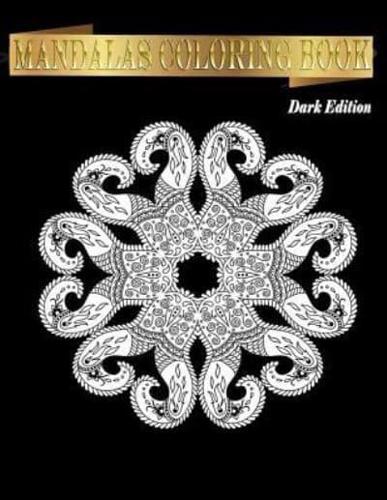 Mandala Coloring Book Dark Edition