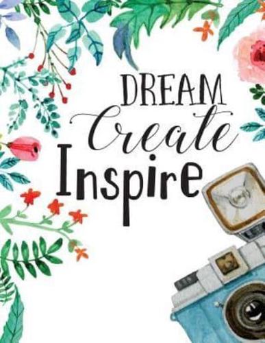 Dream Create Inspire Journal