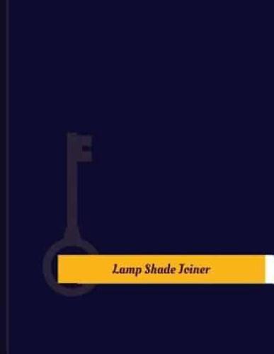 Lamp-shade Joiner Work Log