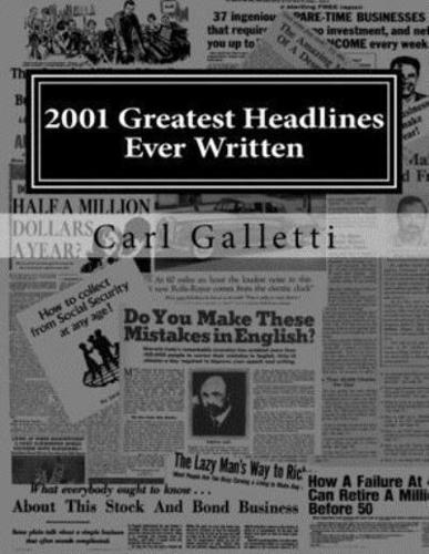 2001 Greatest Headlines Ever Written
