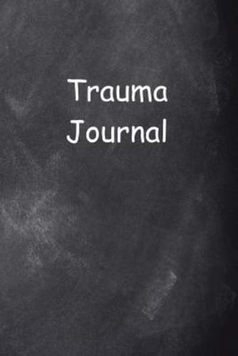 Trauma Journal Chalkboard Design