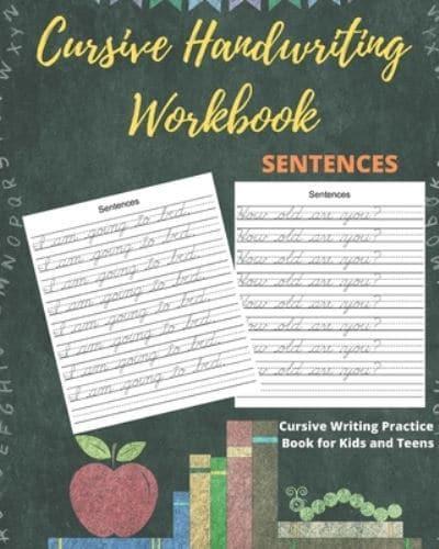 Cursive Handwriting Workbook Sentences