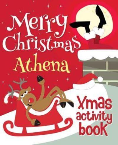 Merry Christmas Athena - Xmas Activity Book