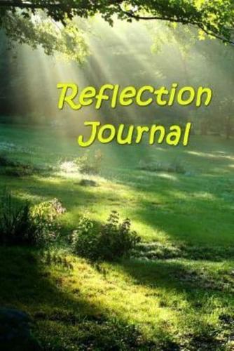 Reflection Journal Heavenly Light Forest Scene
