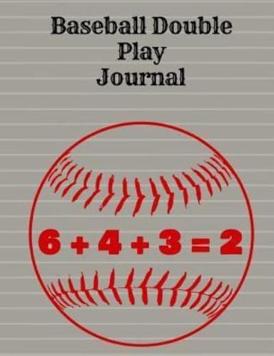 Baseball Double Play Journal, College Ruled