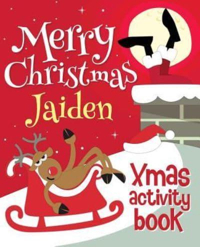 Merry Christmas Jaiden - Xmas Activity Book