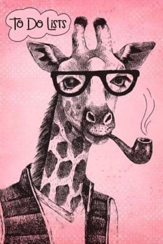 To-Do List Notebook Hipster Giraffe 5