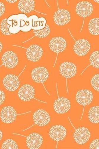 To-Do List Notebook Dandelions Pattern 10