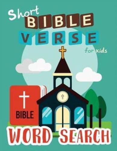 Short Bible Verse Word Search for Kids