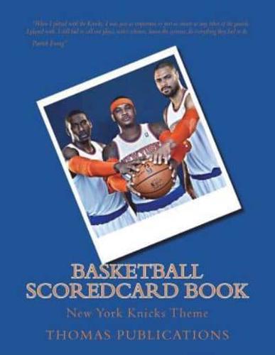 Basketball Scoredcard Book