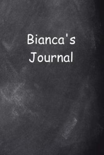 Bianca Personalized Name Journal Custom Name Gift Idea Bianca