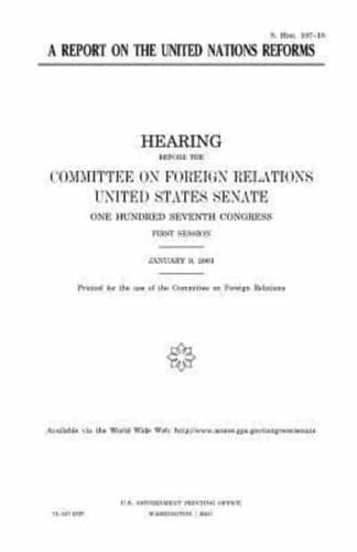 A Report on the United Nations Reforms
