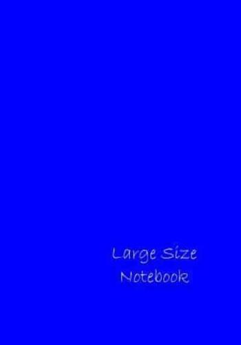 Large Size Notebook