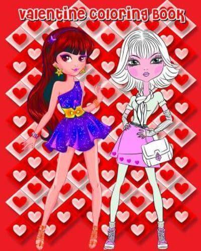 Valentine Coloring Book