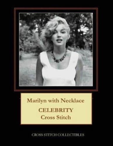 Marilyn with Necklace: Celebrity Cross Stitch Pattern