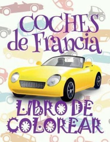 ✌ Coches De Francia ✎ Libro De Colorear Carros Colorear Niños 10 Años ✍ Libro De Colorear Niños