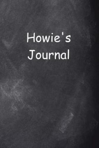 Howie Personalized Name Journal Custom Name Gift Idea Howie