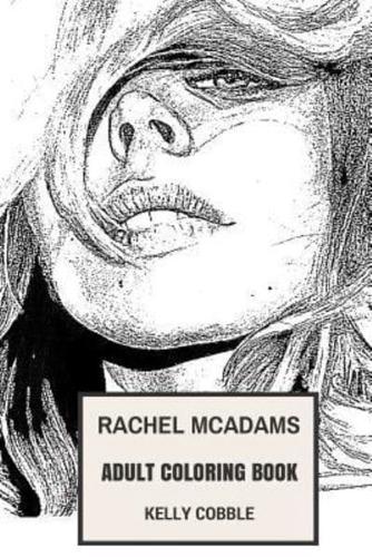 Rachel McAdams Adult Coloring Book