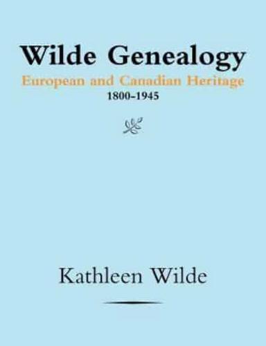 Wilde Genealogy