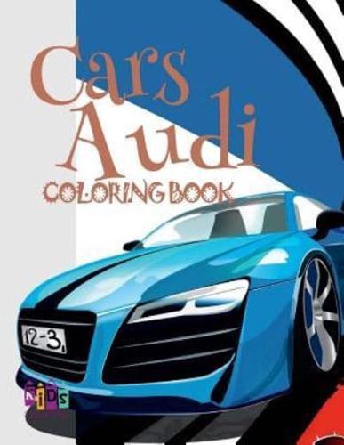 Cars Audi Coloring Book