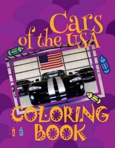 ✌ Cars of the USA ✎ Car Coloring Book for Boys ✎ Coloring Book Kindergarten ✍ (Coloring Book Mini) 2017 Coloring Book