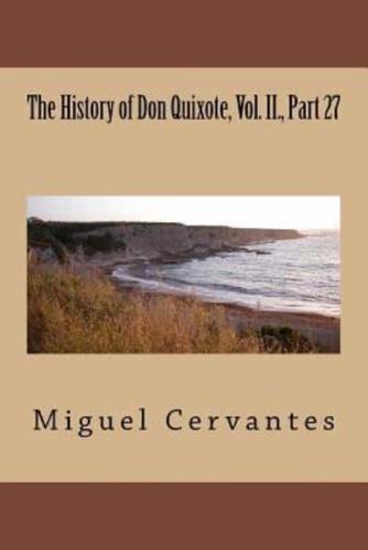 The History of Don Quixote, Vol. II., Part 27