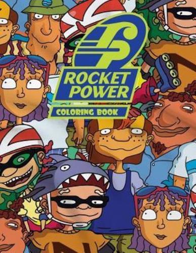 Rocket Power Coloring Book