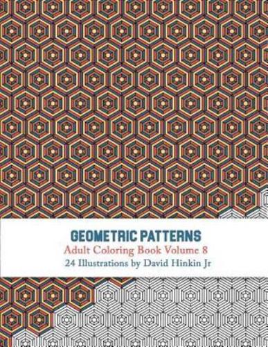 Geometric Patterns - Adult Coloring Book Vol. 8