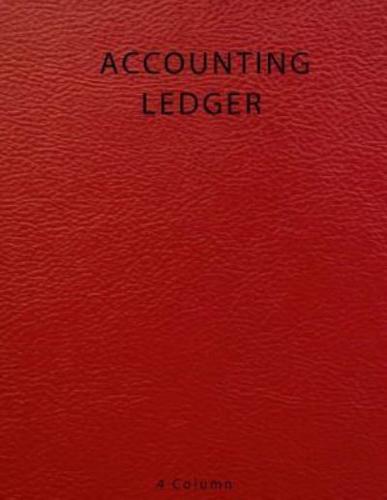 Accounting Ledger 4 Column