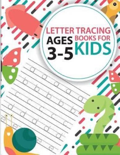 Letter Tracing Books for Kids Ages 3-5