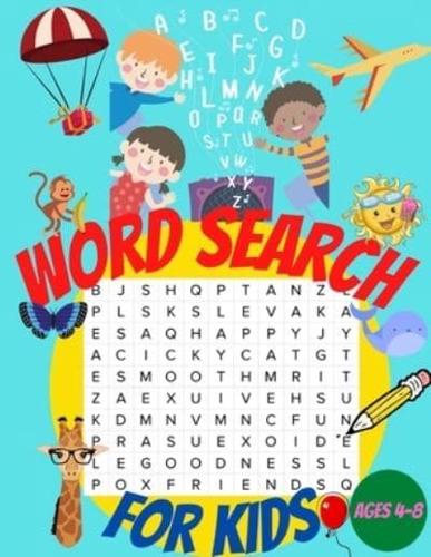 Word Search For Kids Ages 4-8