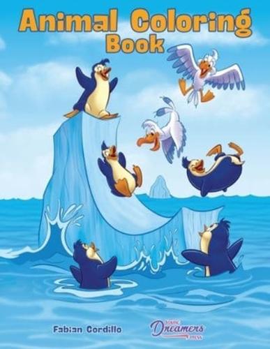 Animal Coloring Book: Kids Coloring Book Ages 4-8, 9-12