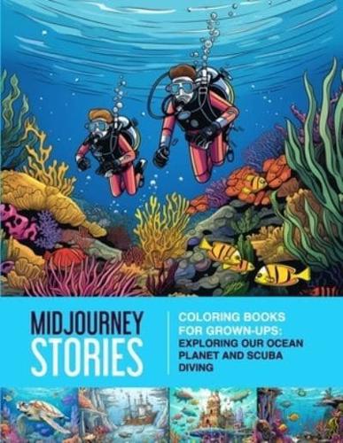 Midjourney Stories - Coloring Books for Grown-Ups