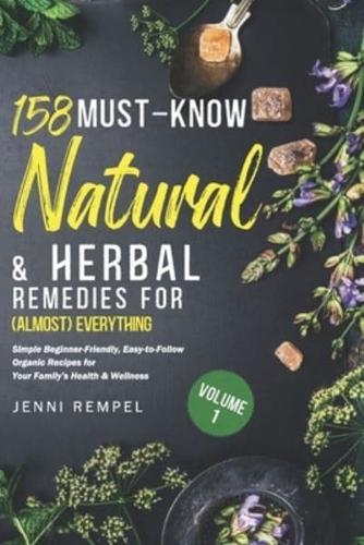 158 Must-Know Natural & Herbal Remedies for (Almost) Everything