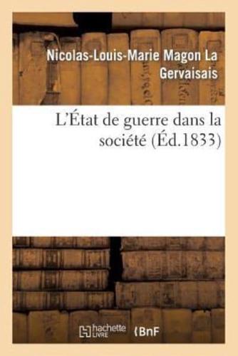 L'État de guerre dans la société