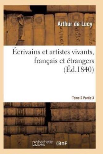 Écrivains et artistes vivants, français et étrangers, biographies Tome 2