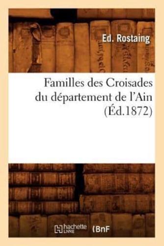 Familles des Croisades du département de l'Ain (Éd.1872)