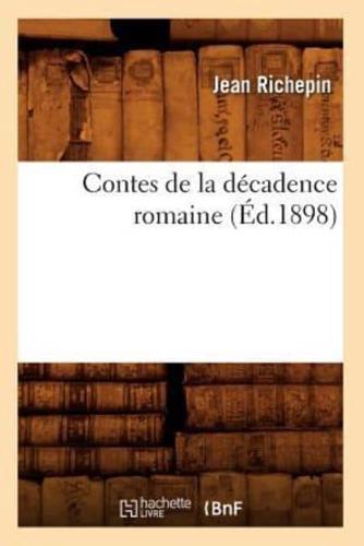 Contes de la décadence romaine (Éd.1898)