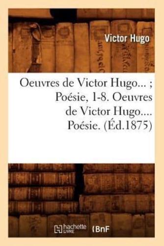 Oeuvres de Victor Hugo. Poésie. Tome III (Éd.1875)
