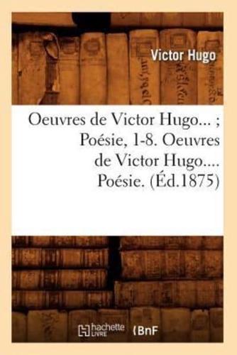 Oeuvres de Victor Hugo. Poésie. Tome III (Éd.1875)