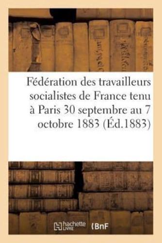 Fédération des travailleurs socialistes de France 2e édition