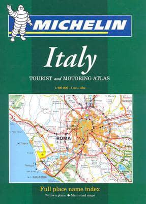 Michelin Italy Tourist and Motoring Atlas